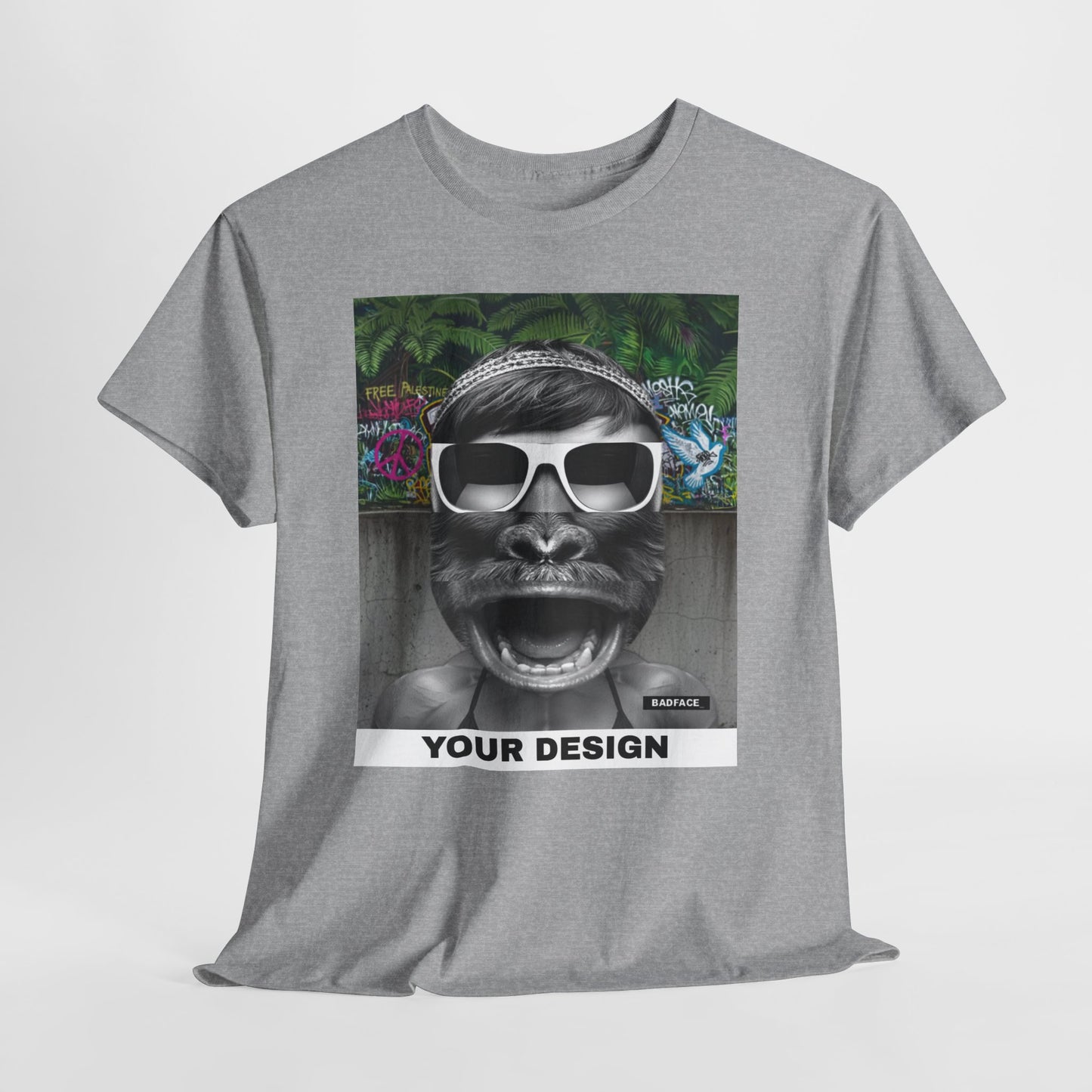 BADFACE Unisex Customisable Graphic Tee
