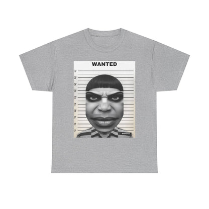 BADFACE WANTED Custom Face T-Shirt