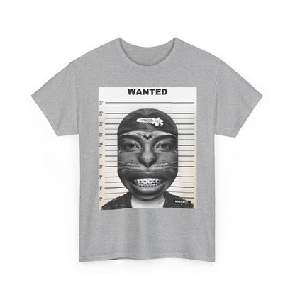 BADFACE WANTED Custom Face T-Shirt