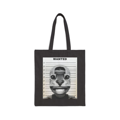 BADFACE WANTED Custom Face Tote Bag