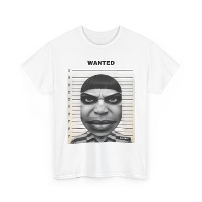 BADFACE WANTED Custom Face T-Shirt