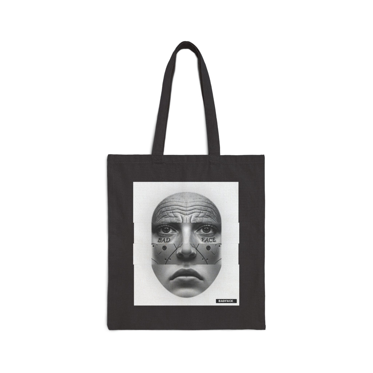 BADFACE Original Custom Face Tote Bag