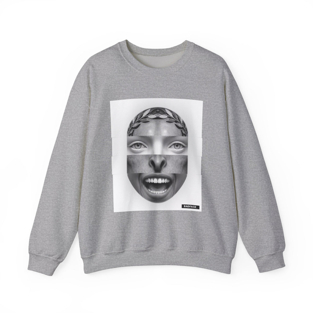 BADFACE Original Custom Face Sweatshirt - 1788601496376