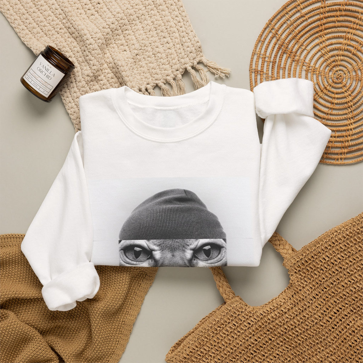 BADFACE Original Custom Face Sweatshirt - 1788604526888
