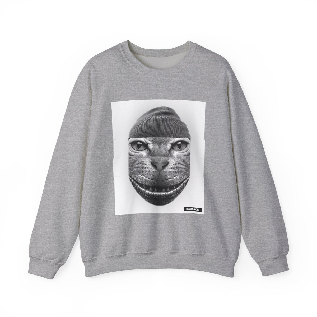 BADFACE Original Custom Face Sweatshirt - 1788604526888
