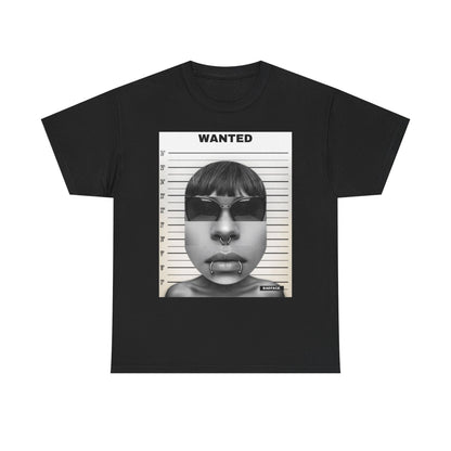 BADFACE WANTED Custom Face T-Shirt