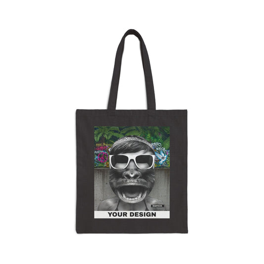 BADFACE Canvas Tote Bag