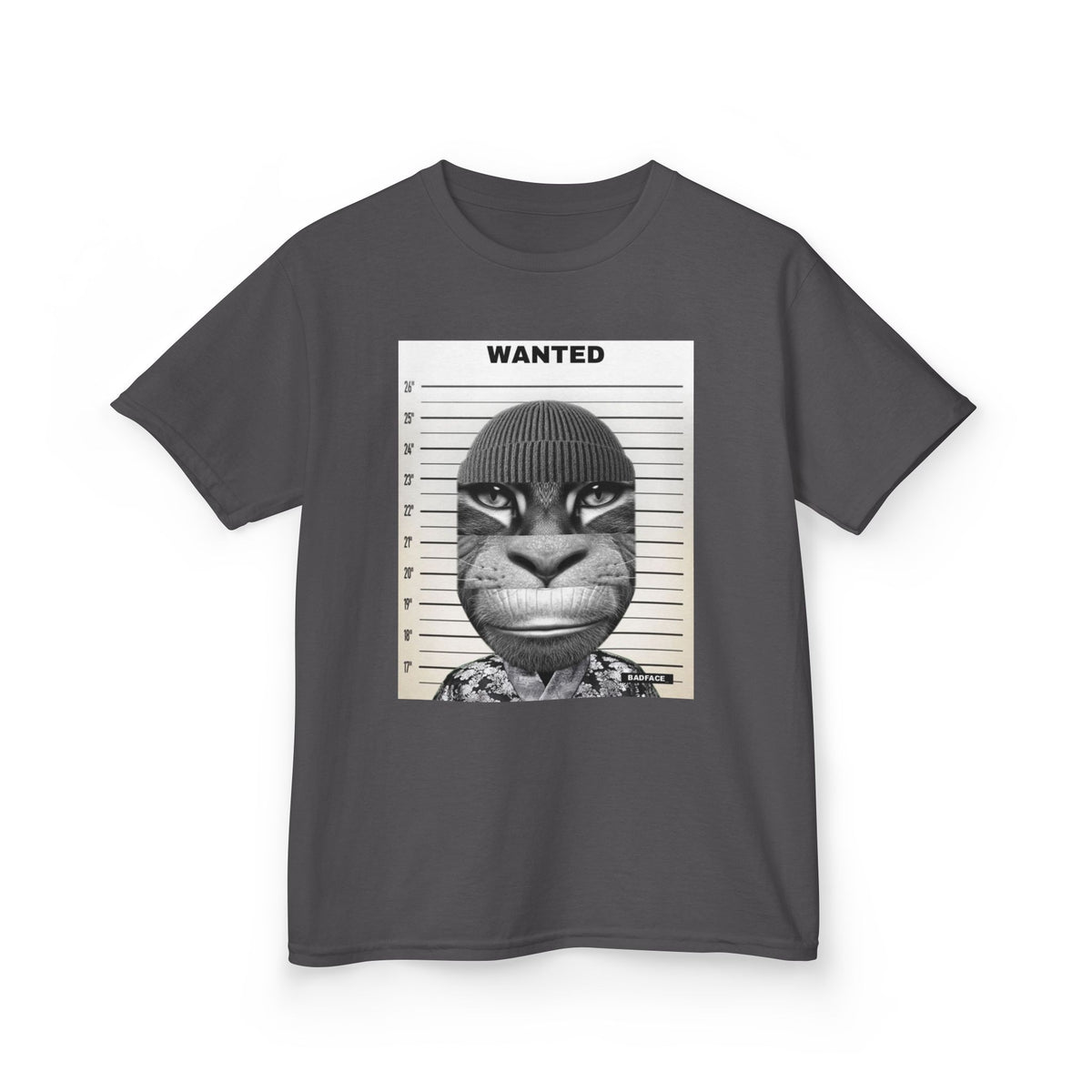 BADFACE WANTED KIDS T Shirt