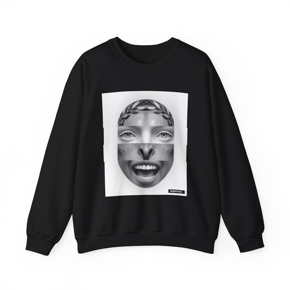 BADFACE Original Custom Face Sweatshirt - 1788601496376