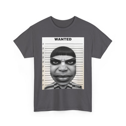 BADFACE WANTED Custom Face T-Shirt