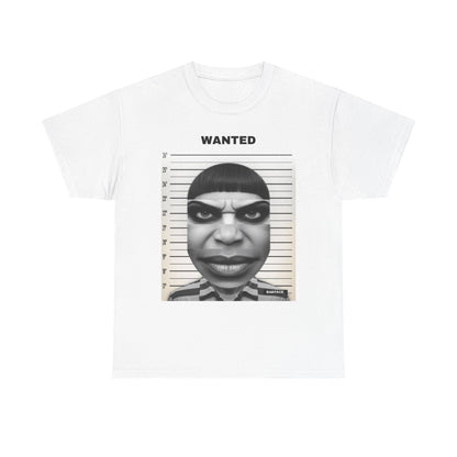 BADFACE WANTED Custom Face T-Shirt