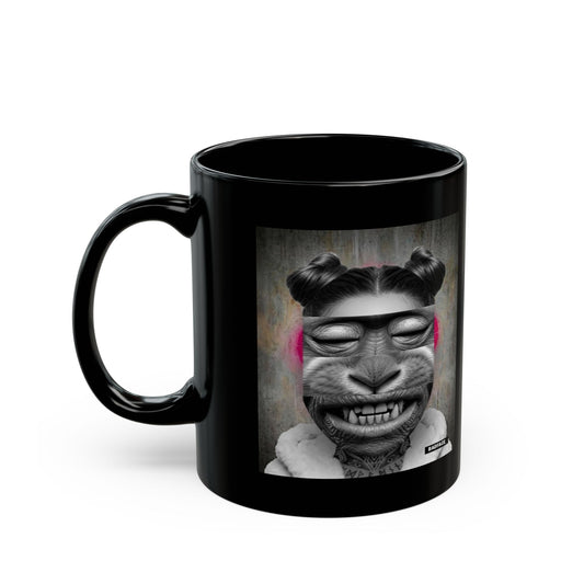 BADFACE BACKGROUNDS Custom Face Mug — 11oz