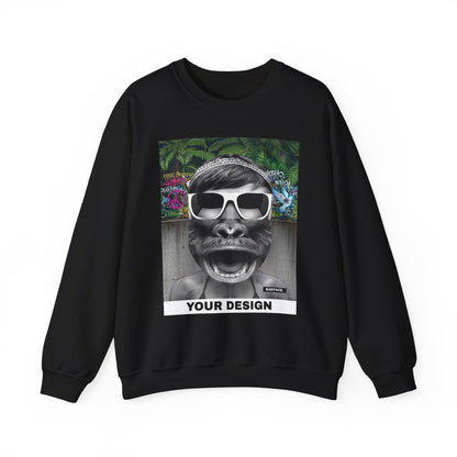 BADFACE Unisex Sweatshirt. Customisable.