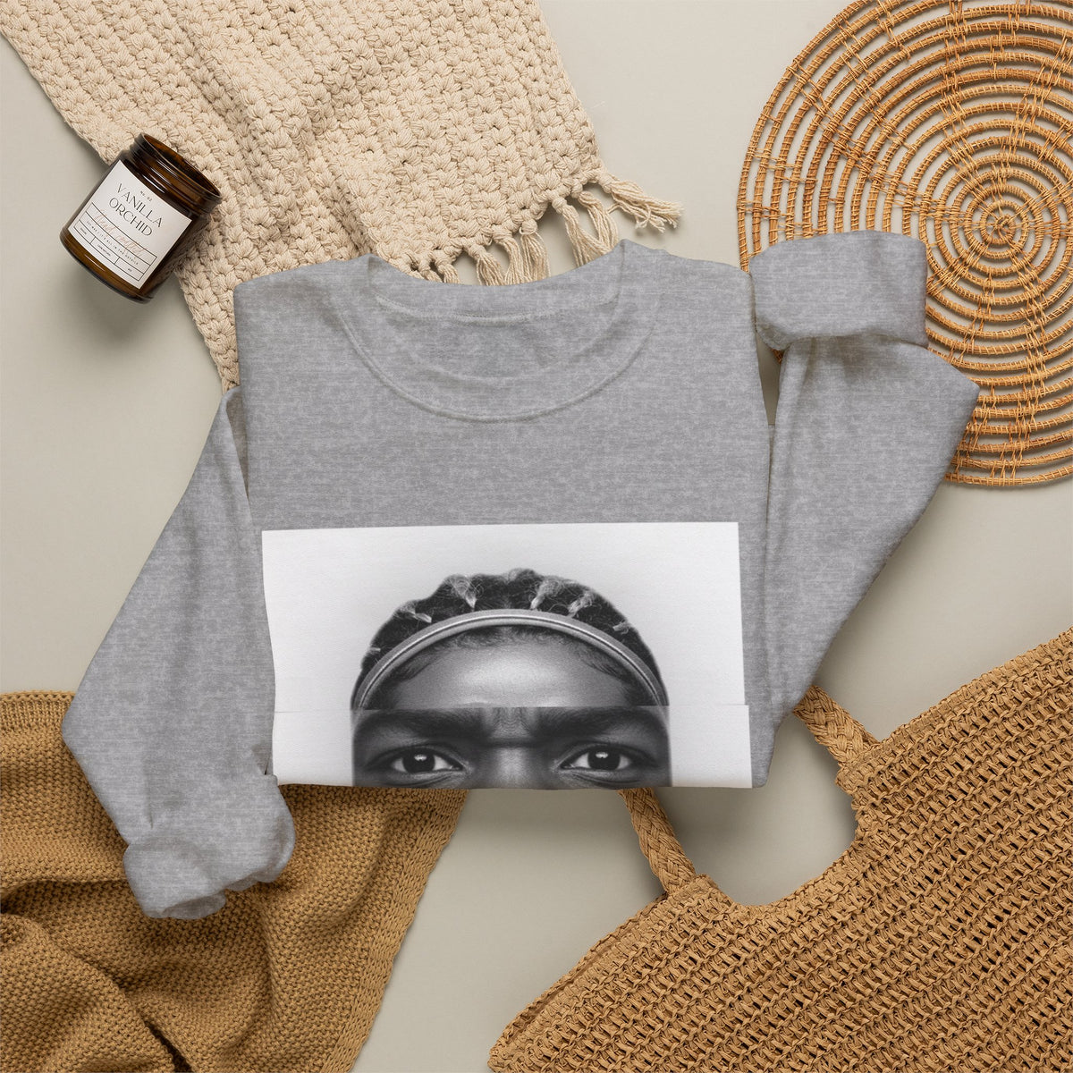 BADFACE Original Custom Face Sweatshirt - 1788604782714