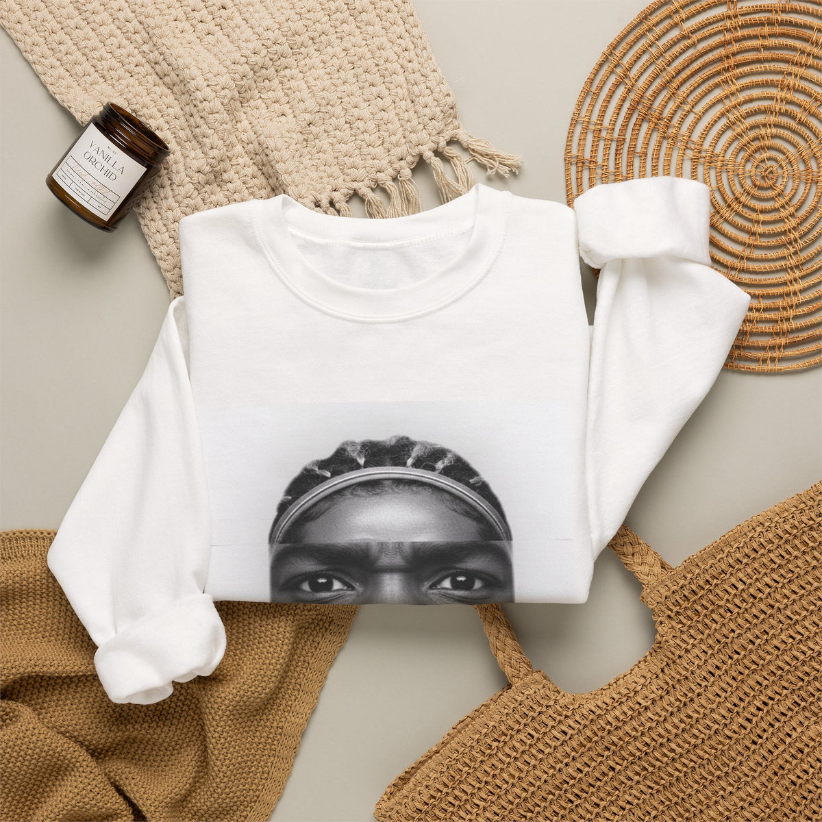 BADFACE Original Custom Face Sweatshirt - 1788604782714