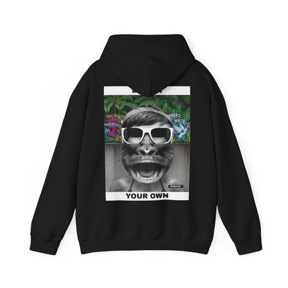 Copy of Gorilla Sunglasses Graphic Hoodie — Retro Funny Primate Streetwear