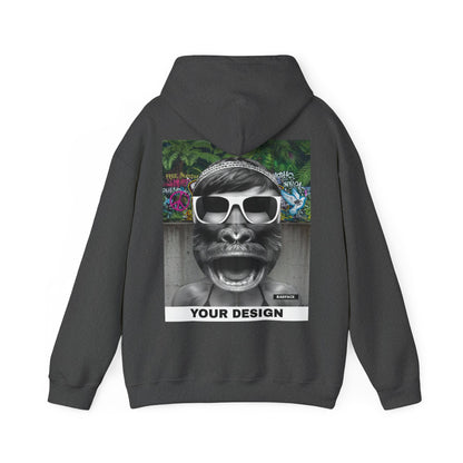 Copy of Gorilla Sunglasses Graphic Hoodie — Retro Funny Primate Streetwear