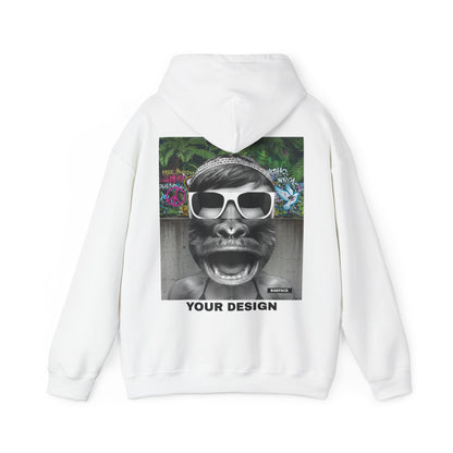 Copy of Gorilla Sunglasses Graphic Hoodie — Retro Funny Primate Streetwear