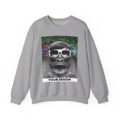 BADFACE Unisex Sweatshirt. Customisable.