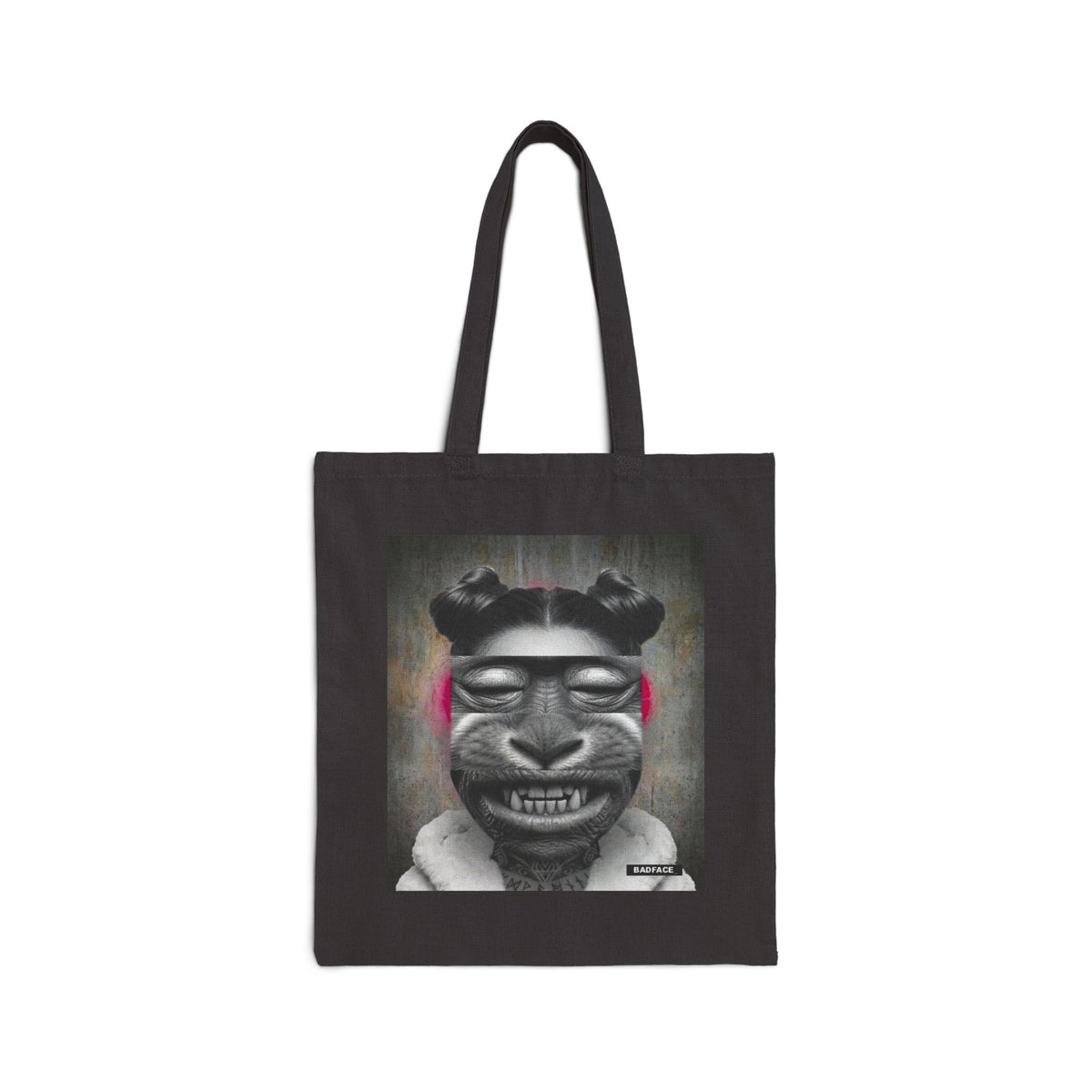 BADFACE BACKGROUND Custom Face Tote Bag