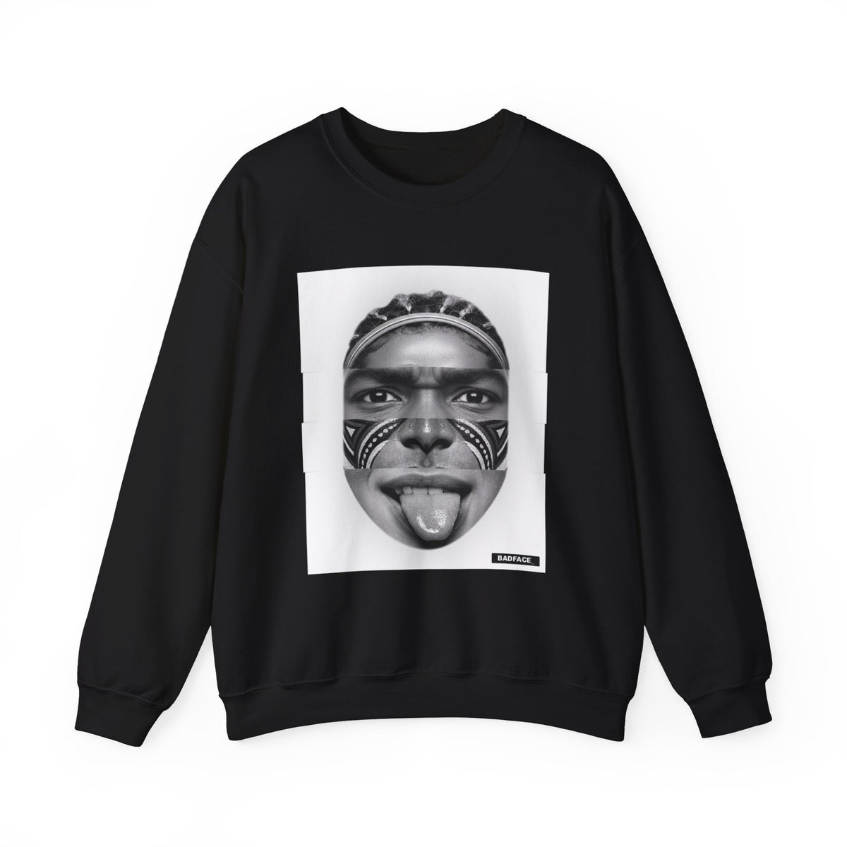 BADFACE Original Custom Face Sweatshirt - 1788604782714