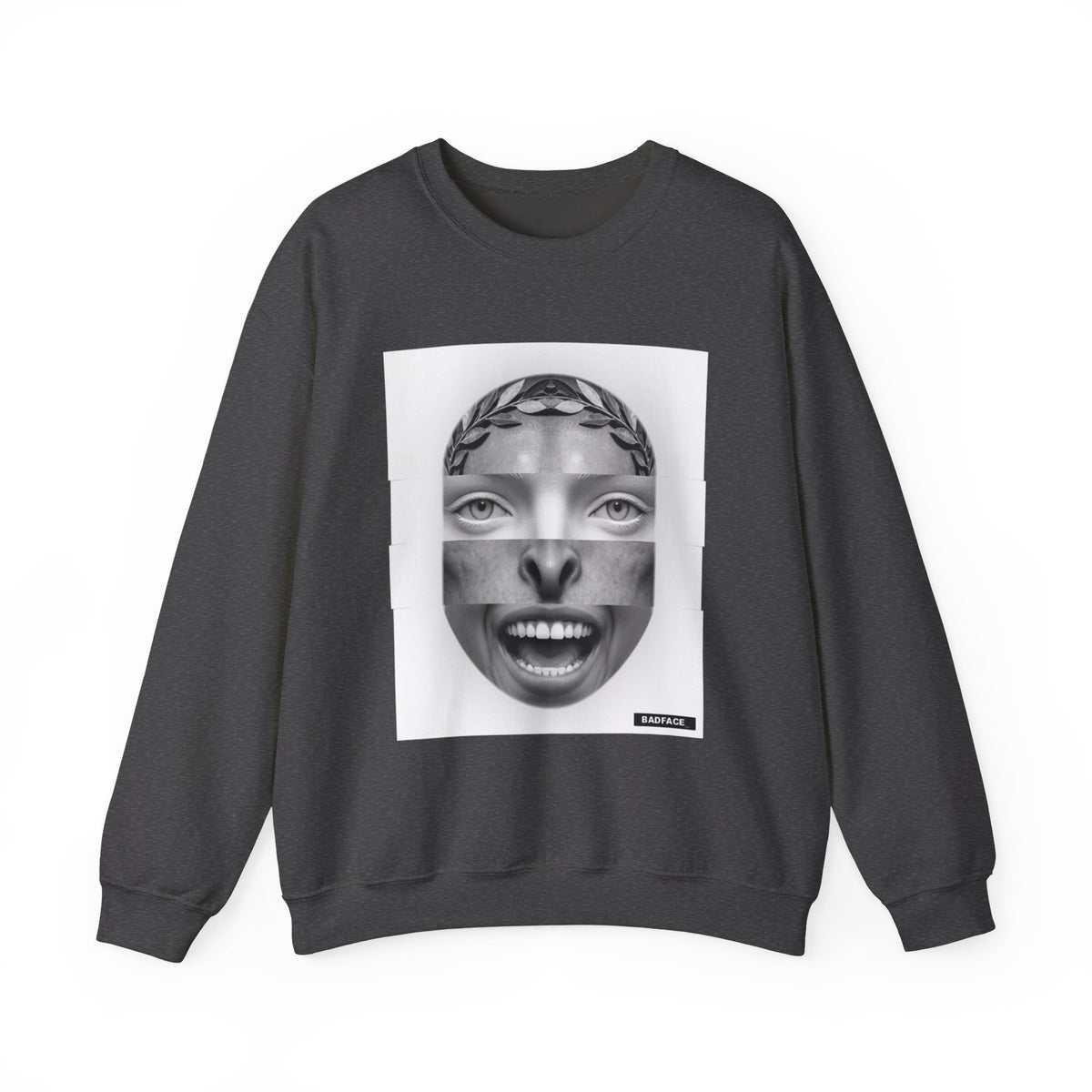 BADFACE Original Custom Face Sweatshirt - 1788601496376