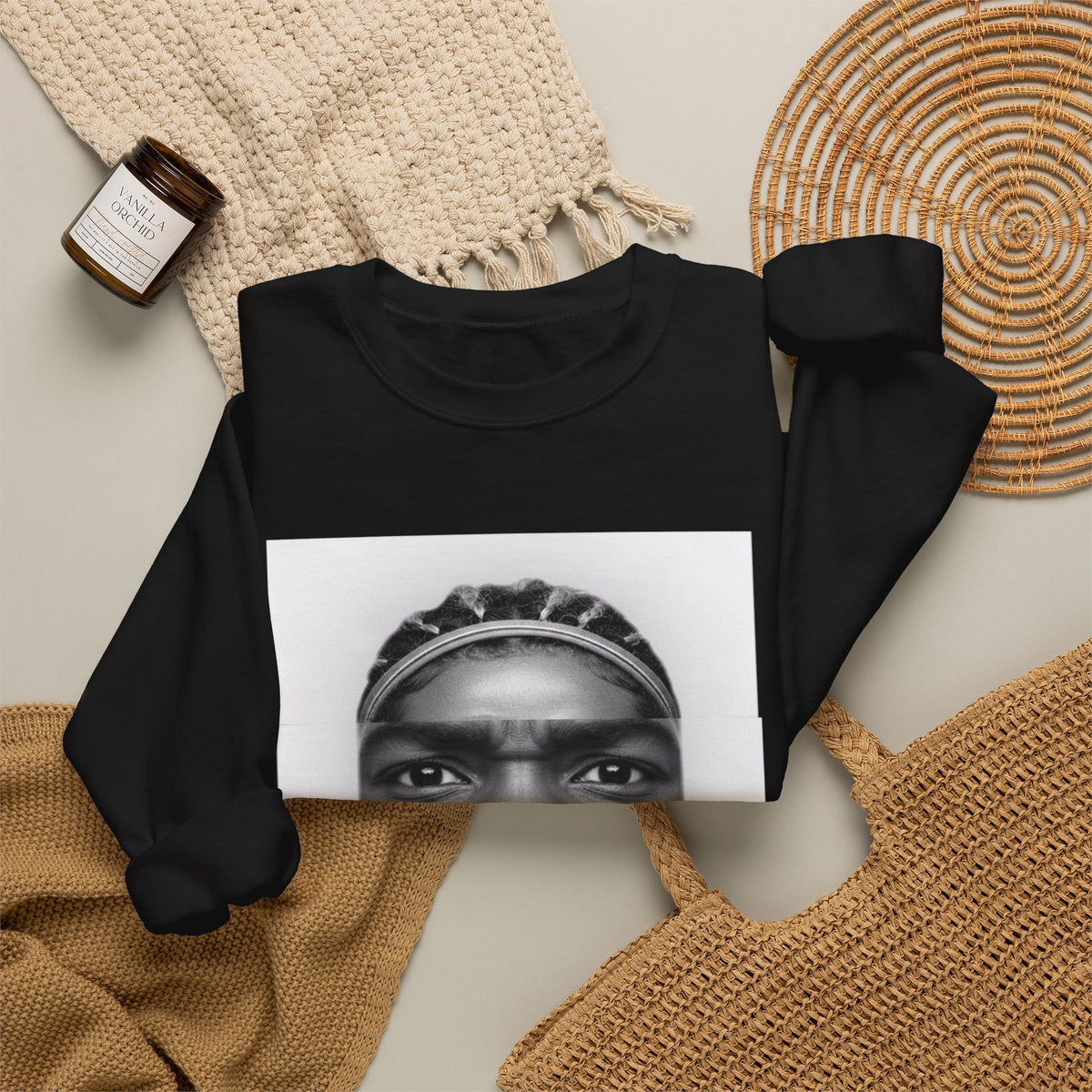 BADFACE Original Custom Face Sweatshirt - 1788604782714