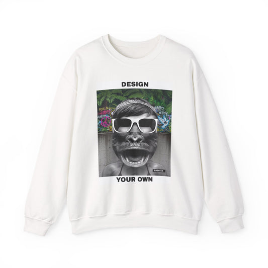 BADFACE Unisex Sweatshirt. Customisable.